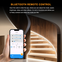 DC12V-24V de contrôle APP 32 canaux système de contrôle d'éclairage d'escalier PIR capteur de mouvement automatique contrôleur d'éclairage de bande LED
