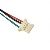 موصل كهربائي JST SM بثلاثة دبابيس للإضاءة LED، قابس ذكر وأنثى، طرف توصيل سلكي، محول أسلاك