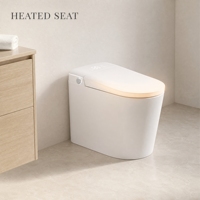 Sièges de toilette intelligents, bidet électrique, couvercle de siège de toilette intelligent avec siège chauffant, eau chaude et sécheur d'air