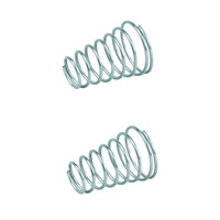 Ressort métallique conique double sur mesure de 4 mm pour serrures de porte, ressort de compression en fil de cuivre, laiton, acier au carbone, titane