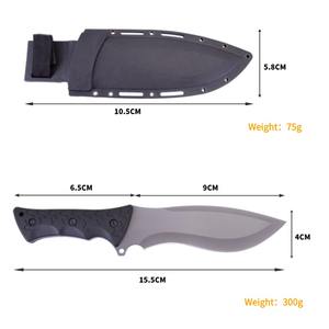 Açık hayatta kalma bıçağı açık arazi engel kaldırma bıçağı yüksek sertlik açık keskin düz bıçak - Product Image 4