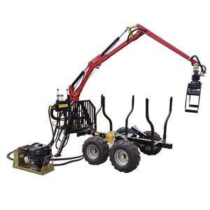 Remorque à bois ATV <span class=keywords><strong>Grue</strong></span> à bois Grappin Machines forestières pour usage domestique <span class=keywords><strong>Tracteur</strong></span> forestier agricole Source d'alimentation électrique État utilisé - Product Image 4