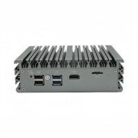 ZZY Mini PC Pare-feu Intel Celeron N5100 Quad-Core 2.5 GHz LAN DDR4 4G NVMe M.2 pour PfSense Ubuntu Linux
