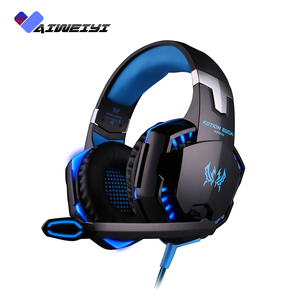 <span class=keywords><strong>Casque</strong></span> de jeu filaire G2000 avec logo personnalisé, son surround USB 7.1, haut-parleur 50 mm, LED RGB, micro ENC, vente en gros OEM B2B - Product Image 1