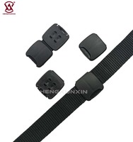 Support de sangle pliable en plastique haute durabilité pour organisateur de sangle de sac à dos en polyester