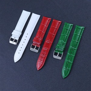 สายนาฬิกาหนังสัตว์แท้สำหรับผู้ชายและผู้หญิงสายหนังแท้สำหรับเปลี่ยนสร้อยข้อมือ - Product Image 4