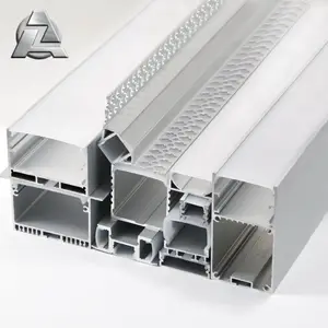 10-60mm wide u-shape channel aluminum profile for led strip