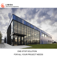 Offre Spéciale préfabriqués en métal léger Bâtiments d'atelier de 2 étages Bâtiments préfabriqués galvanisés de mezzanine d'entrepôt de structure métallique