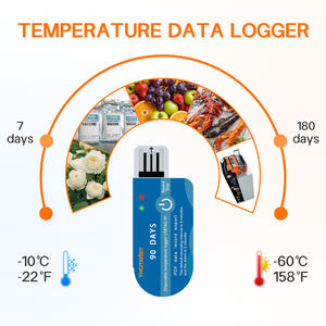 Registrador de Datos de Temperatura USB Desechable con Capacidad para 30000 Grabaciones, Grabadora de Temperatura para Cadena de Frío - Product Image 6