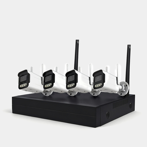 Système de <span class=keywords><strong>Surveillance</strong></span> CCTV WiFi Intelligent Tuya avec 4 Caméras Bullet à Grand Angle et Application Mobile – Vente en Gros Usine - Product Image 1