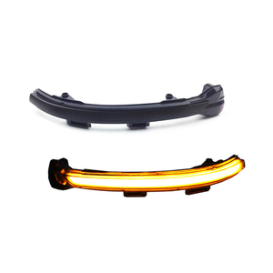 ไฟเลี้ยวกระจกมองข้างแบบไดนามิก LED สีรมดำ รุ่นปี 2020 สำหรับ Golf Mk7 R สำหรับ Golf 6 A3 8V A4 B8 A6 A7 F30 - Product Image 1