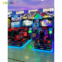 Jeux à pièces à prix d'usine simulateur de moteur de neige de rue d'arcade machine de jeu de voiture de course d'arcade