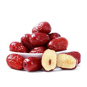 Dates séchées de Jujube Hetian chinois à vendre des aliments séchés naturels rouges température normale OEM ODM ovale doux 100% mélange de fruits taille FD/