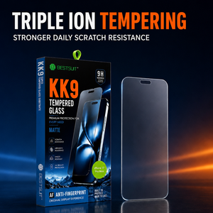 ฟิล์มกันรอยกระจกนิรภัย Anti-Static King Kong 9 สำหรับ iPhone 15 16 17 18 Pro แบบด้าน HD - Product Image 6