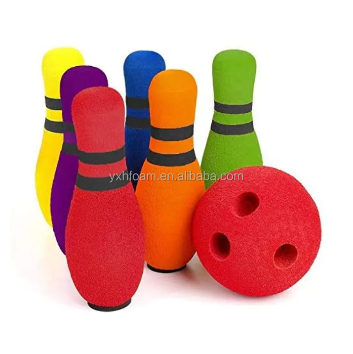 Spedizione gratuita Set da Bowling Indoor Outdoor Set da Bowling per bambini giochi da Bowling giocattoli per bambini età 3, 4, 5 anni ragazzi e ragazze