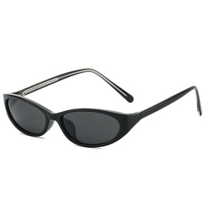 Gafas de Sol Ovaladas Retro Unisex 2026 con Logotipo Personalizado, Montura Pequeña, Protección UV400, Estilo Y2K, para Hombre y Mujer - Product Image 1