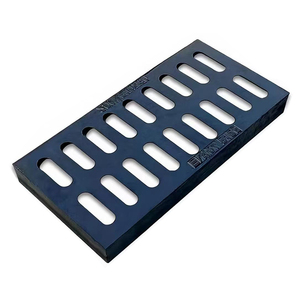 Grilles de drainage carrées en <span class=keywords><strong>fonte</strong></span> ductile pour allées, couvertures d'évacuation des eaux pluviales, grilles de caniveau durables en <span class=keywords><strong>fonte</strong></span> - Product Image 3
