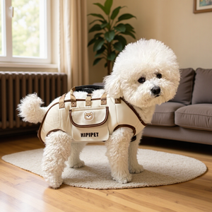 Hippet Pet <b>Backpack</b> Breathable Oxford Cloth With Leash For Dogs <b>Cats</b> Outdoor Use - Product Image 5