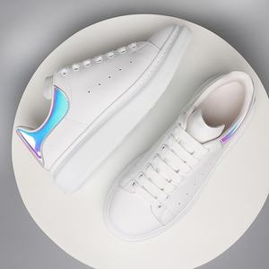 Chaussures de skate à lacets de haute qualité pour hommes et femmes, chaussures de créateur, hiver, été, automne, chaussures brillantes laser - Product Image 3