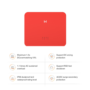 <span class=keywords><strong>GoodWe</strong></span> Onduleur solaire hybride sur réseau 8KW 10KW 20KW 40KW Onduleur solaire triphasé IP 65 - Product Image 2