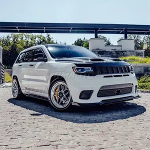 Extension de jupes latérales de voiture pour Jeep Grand Cherokee SRT/SRT8/Trackhawk 2012-2021, kit carrosserie avec lames de pare-chocs, 4 pièces - Product Image 2