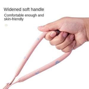 Nouvelle laisse <span class=keywords><strong>pour</strong></span> animaux de compagnie à motif <span class=keywords><strong>solide</strong></span> <span class=keywords><strong>pour</strong></span> chiens lanière en Polyester anti-casse avec poignée rembourrée et décor de ruban fournitures <span class=keywords><strong>pour</strong></span> animaux de compagnie - Product Image 2