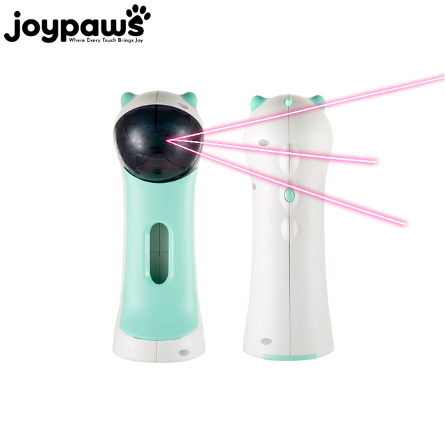 Top Seller Modern Multiple Patterns Interactive Automatic Rotation Cat Laser Toy With Detachable Laser Pointer