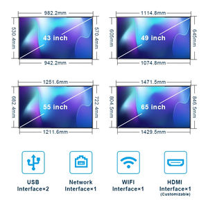 Kiosco de Pantalla Táctil de Pared Tacteasy con Reproductor de Publicidad LCD 4K Multi-accesorio para Aeropuerto/Estación de Autobuses/Tienda - Product Image 4