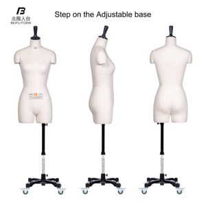 Beifuform mannequin de torse de haute qualité taille CN <span class=keywords><strong>Y84</strong></span> mannequin femme avec modèles de sacs à bandoulière amovibles avec base réglable en hauteur - Product Image 4