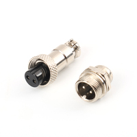 GX12/16/20 Connecteur aviation 2-Core 3-Core 4-Core 5-Core 6-Core 7-Core Socket Connector 30cm Wire Copper Contact Material for FPC