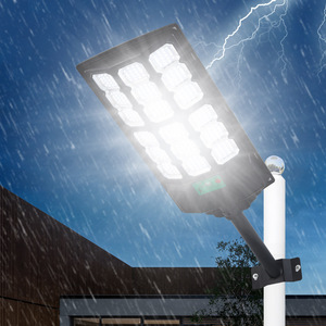 Farola Solar Integrada de Alta Potencia para Hogar, con Sensor de Luz y Radar, Lámpara de Calle con Inducción, Luces para Patio Exterior - Product Image 5