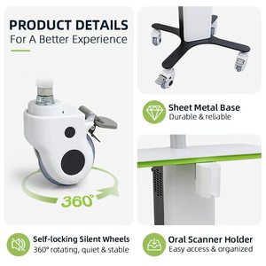 Carrito móvil con escáner dental todo en uno para uso en hospitales dentales - Product Image 4