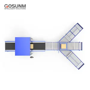 Dynamic weighing scales   volume measurement 800x800mm carton dimension System in DWS scanning