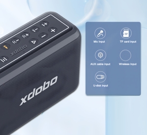 X8 PRO 120W 卡拉OK派对音箱，带2个无线麦克风，IPX5防水，20000mAh移动电源，TWS配对，Type-C充电 - Product Image 3