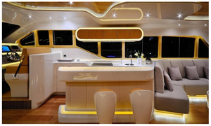 Роскошная роскошная яхта из стекловолокна длиной 75 футов для спорта и отдыха - Product Image 5