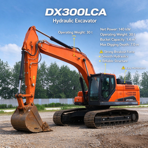 รถขุดไฮดรอลิก Doosan DX300LCA มือสอง ขนาด 30 ตัน ผลิตในเกาหลี ของแท้ สภาพดี พร้อมใช้งานในเซี่ยงไฮ้ - Product Image 1