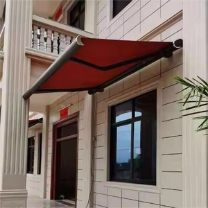 Pergola rétractable électrique de style classique avec pare-soleil intégré, auvent en aluminium pour terrasse, balcon et mobilier d'extérieur – Fournisseur - Product Image 3