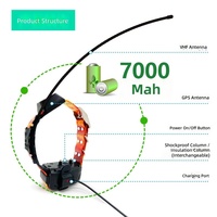 Collier GPS étanche pour chien de chasse sans carte SIM GPS-25000