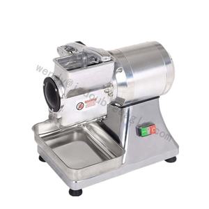 Funciona sin problemas, rallador <span class=keywords><strong>de</strong></span> queso eléctrico <span class=keywords><strong>de</strong></span> un solo cabezal, máquina picadora, máquina trituradora <span class=keywords><strong>de</strong></span> queso triturado - Product Image 1