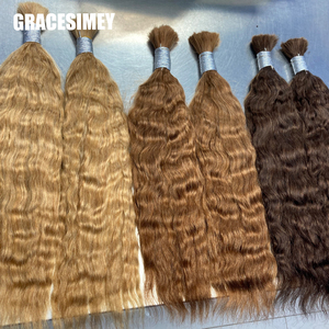 <span class=keywords><strong>Cheveux</strong></span> humains vierges bruts du Cambodge en gros pour tresses bohèmes, sans trame, double épaisseur, extensions de <span class=keywords><strong>cheveux</strong></span> humains pour tressage - Product Image 6