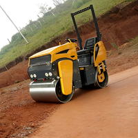 Rouleau compresseur à vapeur routier à double tambour en acier, moteur EPA, CE, 1 tonne, 2 tonnes, 3 tonnes, 2 tonnes, pour la compactation du sol, à vendre en Chine