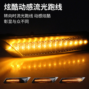 ไฟเลี้ยว LED Porsche 911 Carrera 997 แบบ GT3 RS สำหรับด้านหน้า วัสดุ ABS อะไหล่ทดแทน - Product Image 4
