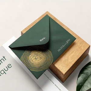 Carte de vœux personnalisée de qualité supérieure, carte pliée <span class=keywords><strong>A5</strong></span> avec enveloppe, impression personnalisée de haute qualité pour toutes les occasions - Product Image 1