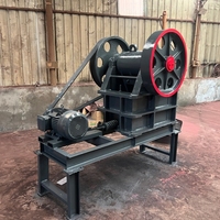 Concasseur à mâchoires portable diesel 250x400 (équipement de concassage de pierres à petite échelle)
