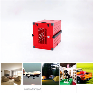 Jaula Plegable <span class=keywords><strong>de</strong></span> Aluminio para Perros, Resistente a Impactos, para Acampar al Aire Libre, para Camionetas, <span class=keywords><strong>Venta</strong></span> Directa <span class=keywords><strong>de</strong></span> Fábrica - Product Image 5
