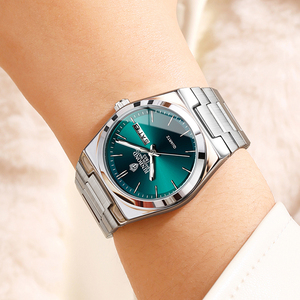 Reloj de Lujo para Mujer BIINBOND, Reloj Pequeño de Acero Inoxidable, Resistente al Agua, Luminoso, Ultrafino - Product Image 2