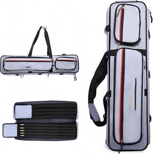 Étui de queue de billard de carambole personnalisé BSCI pour 3 queues et 4 fers, sac de queue de billard en tissu haut de gamme, accessoires de billard durables - Product Image 2