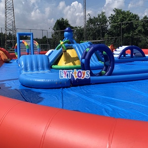 Toboggans aquatiques gonflables commerciaux, <span class=keywords><strong>jeux</strong></span> aquatiques gonflables avec obstacles, parc aquatique <span class=keywords><strong>gonflable</strong></span> à <span class=keywords><strong>louer</strong></span> - Product Image 5