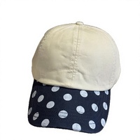 Casquette vintage pour femme, style « Dad Hat », brodée, à calotte souple, motif graphique, vente en gros
