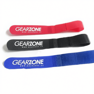 Reusable Eco-Friendly Double-Sided Heat Resistant Self-Adhesive <b>Hook</b> & <b>Loop</b> Cable Tie with Custom Logo Printing - Product Image 1